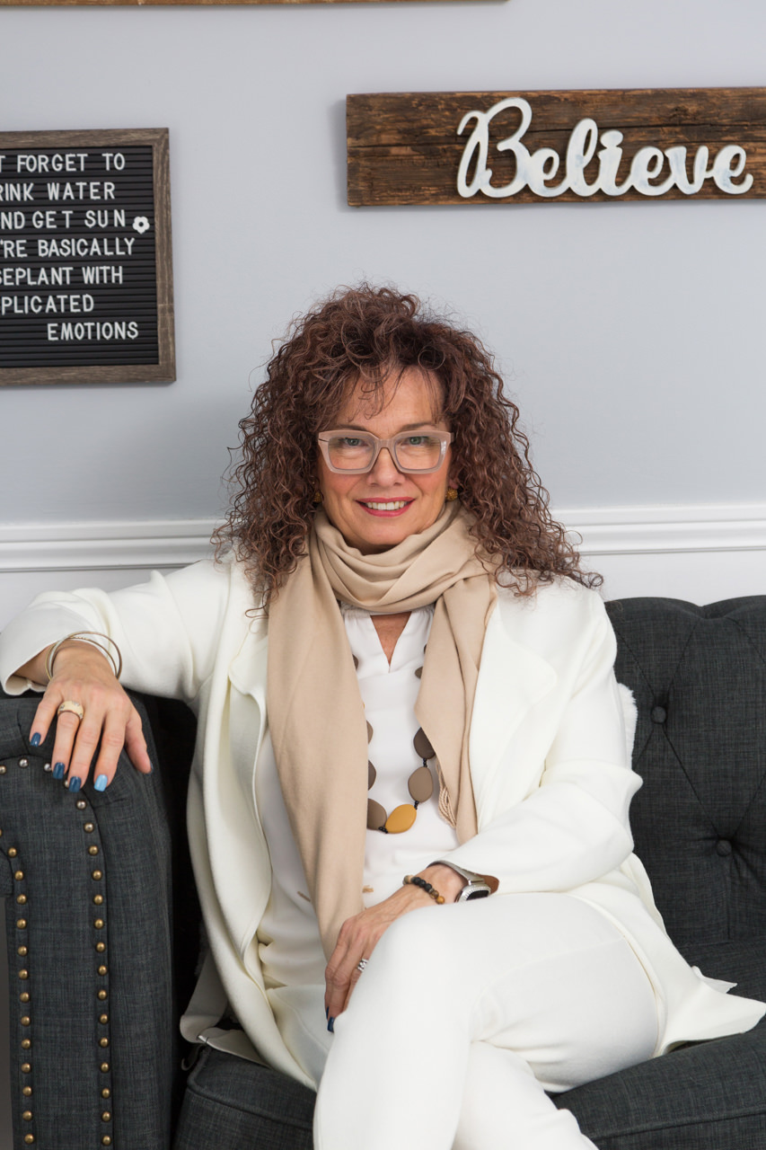 Cindy McAfee, founder of Balanced Life Therapy in Barrie, Ontario