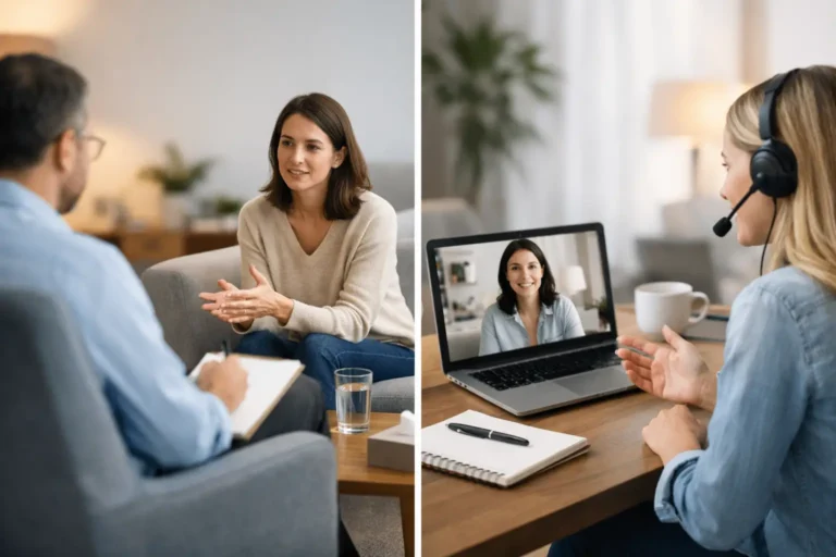 In Person vs Online Therapy: Which Fits?